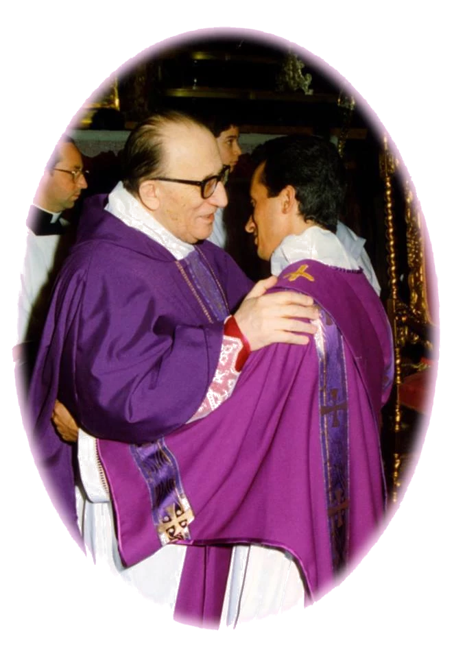 Don GIorgio e monsignor Piero Galli
